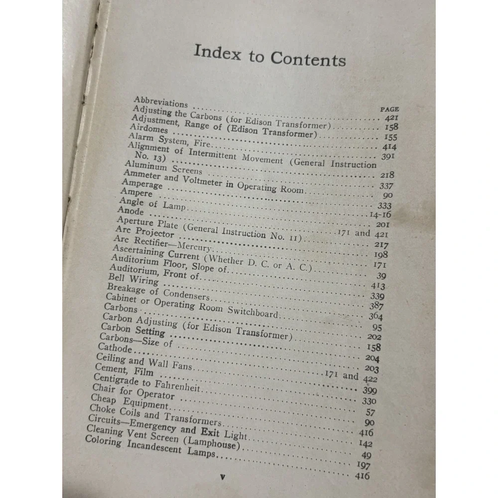 1912 Motion Picture Handbook F.H. Richardson 2nd Edition Silent Film Projection